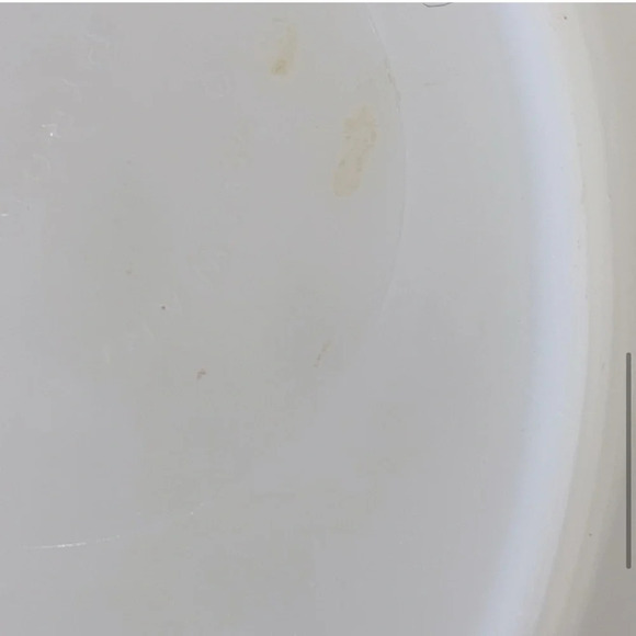 Vintage Dynaware Pyr-O-Rey Brown Daisy Shallow Oval Milk  Glass Casserole Dish - Picture 7 of 10